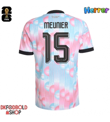 Belgien Thomas Meunier #15 Udebanetrøje VM 2026 Kort ærmer